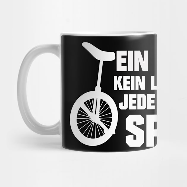 Einrad Einradfahrer Unicycle Geschenk by UNKREATIVDESIGNS